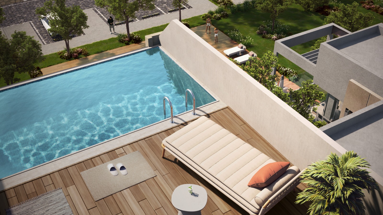 Stylish 3BR Townhouse | Swimming Pool | Community View | Permit 20260001497183